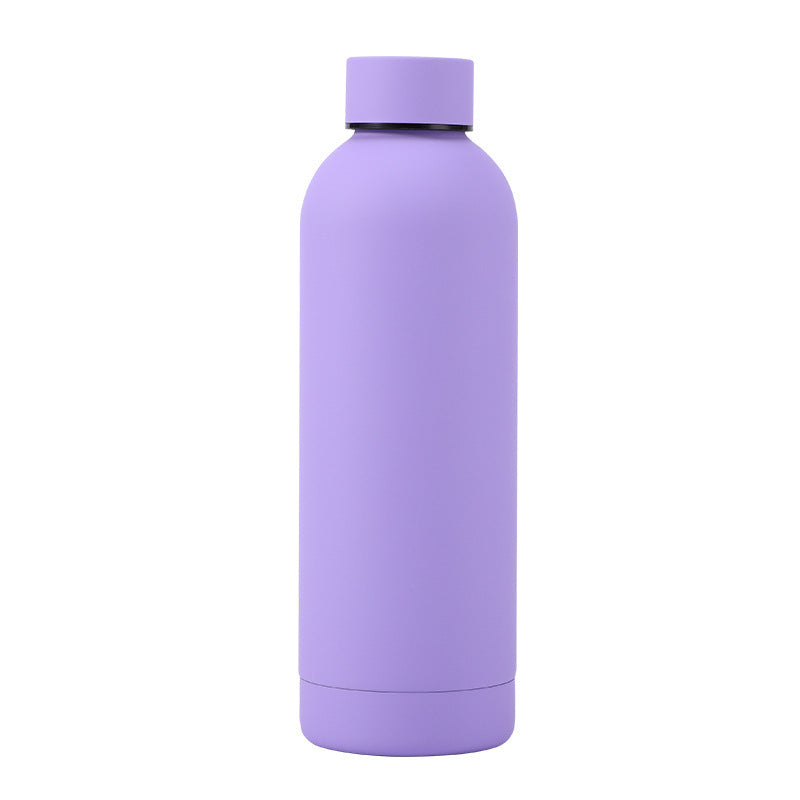 new arrival 304 stainless steel thermos cup large capacity double-layer vacuum small mouth bottle portable car sports water cup