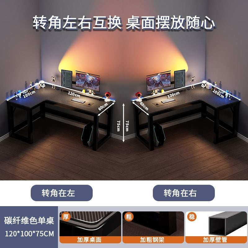 Corner computer desk for homel-shaped study table casual bedroom study table study corner desk