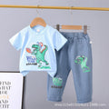 Blue--rugby dinosaur