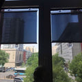 Balcony suction cup sun shade - sun protection, heat insulation, no drilling required, home & office window retractable sun roller blind