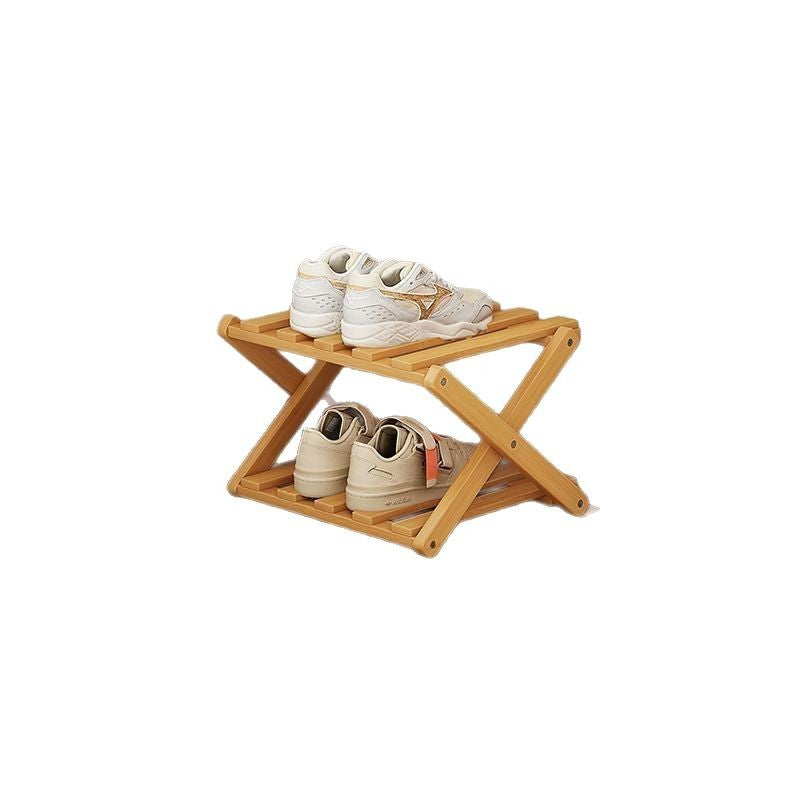 Installation-free shoe rack, simple for home door, foldable dormitory, multi-layer entrance rental house shoe cabinet, shoe storage handy gadget