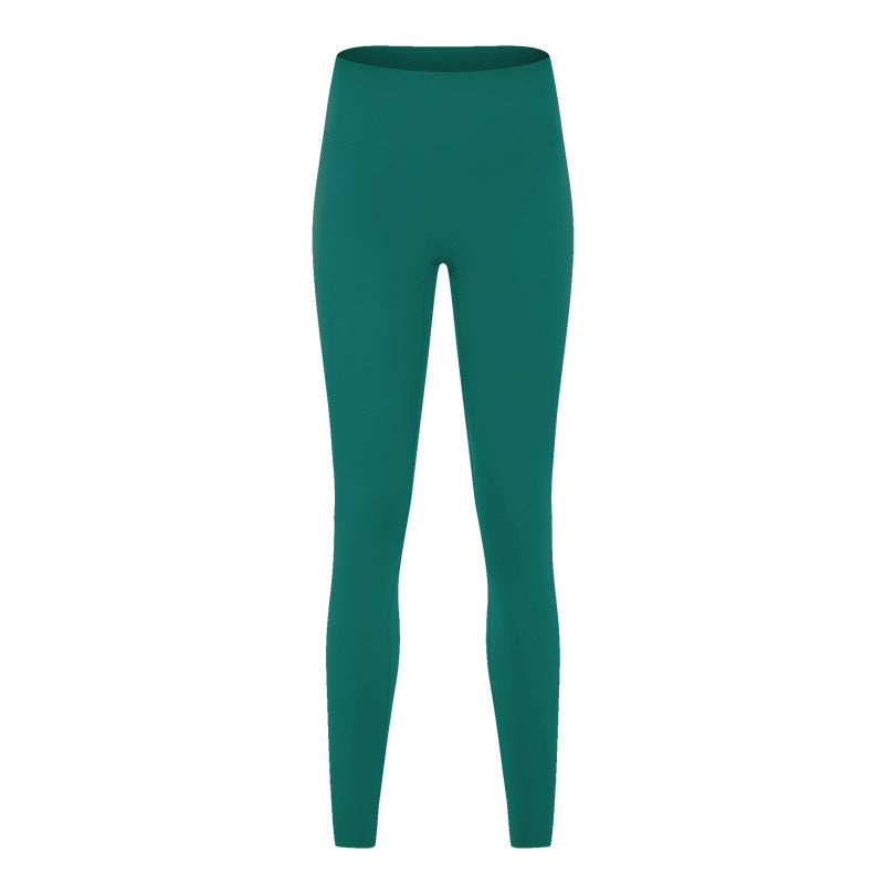 New high-waisted, seamless yoga leggings - barely-there feel, lifts your butt, no camel toe - perfect for running, fitness, and yoga (style 19108)
