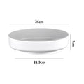 Rotating spice rack, rotating storage box, bathroom organizer, rotating makeup tray, fruit plate rotating stand