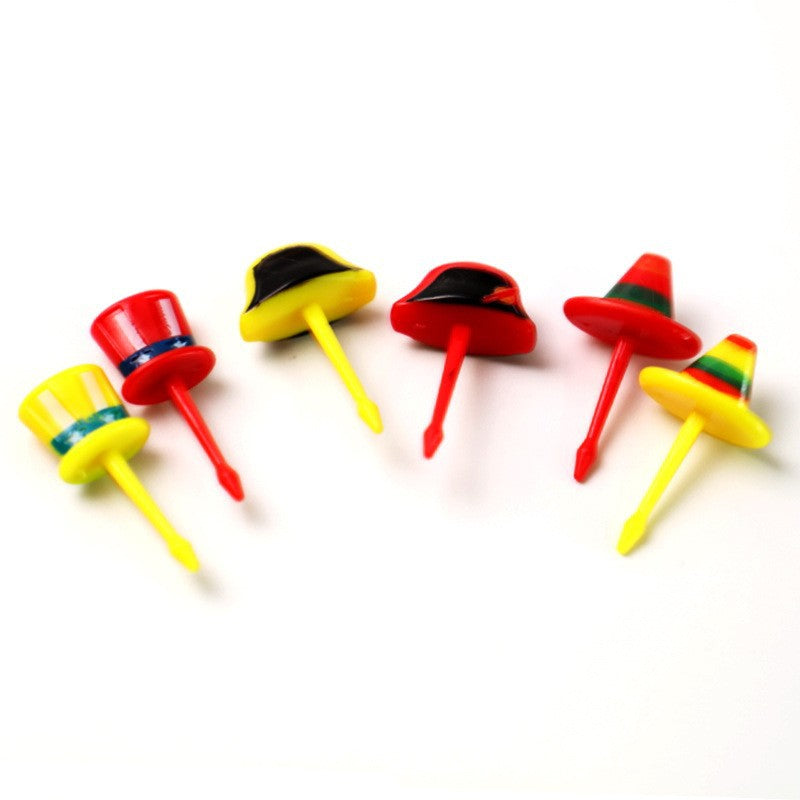 cartoon fruit fork set - cute animal creative fruit picks, bento fruit forks, dessert forks - wholesale