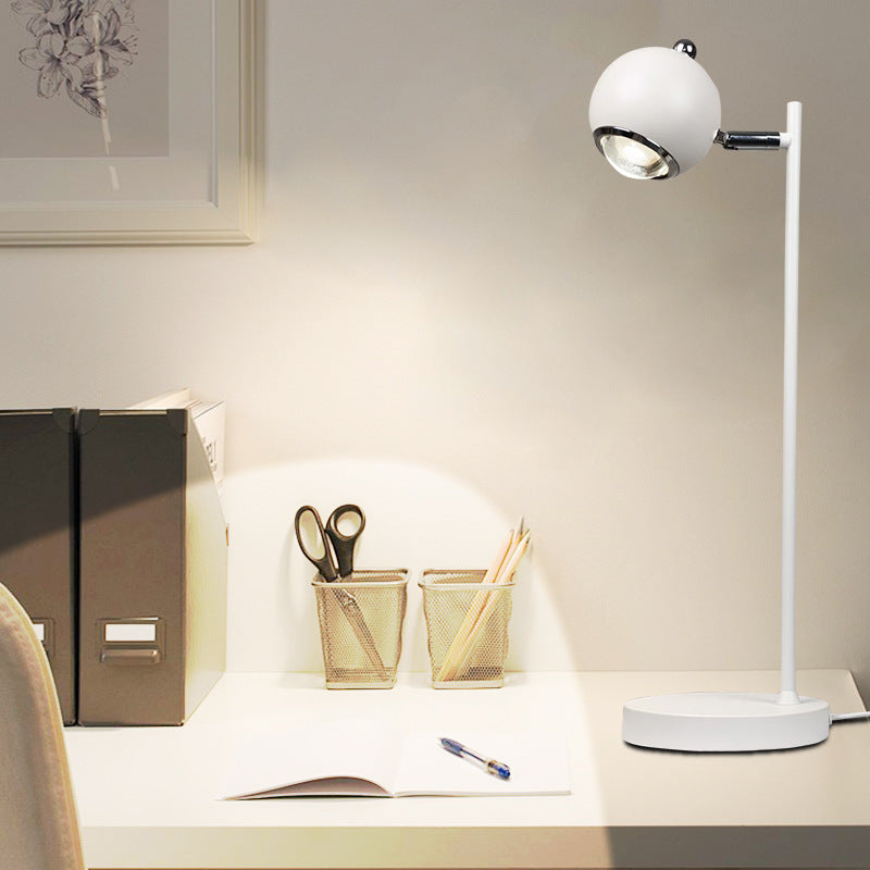 Minimalist chic bedroom bedside table lamp - decorative warm ambient light, high-end night light, unique atmosphere lamp
