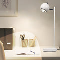 Minimalist chic bedroom bedside table lamp - decorative warm ambient light, high-end night light, unique atmosphere lamp