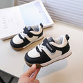 Vancahao girls' non-slip breathable first walker shoes, athletic white sneakers, soft-soled boys' anti-kick shoes, baby crocs