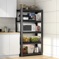 Kitchen storage rack floor-standing multi-layer for home shelf multi-functional for home microwave oven storage rack storage cabinet