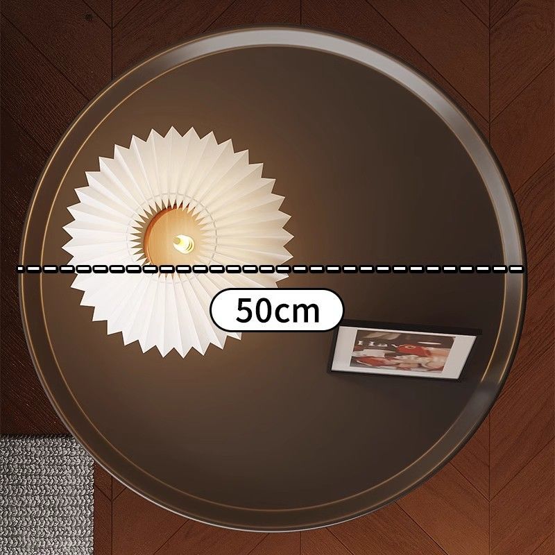 Accessible luxury sofa coffee table movable coffee table small apartment casual bedroom bedside study storage rack balcony round table