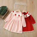 Girls' christmas sweater dress - new autumn/winter  collection - children's new year's outfit - baby's first birthday dress - princess dress
