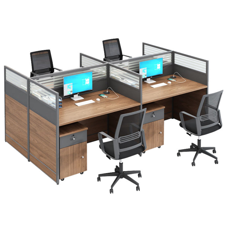 Saint li office desk and chair set - financial desk, partitioned workstation, employee computer desk, office desk