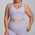 Amazon new plus size sports bra - women's sexy backless barely-there sports bra - night running shockproof yoga bra