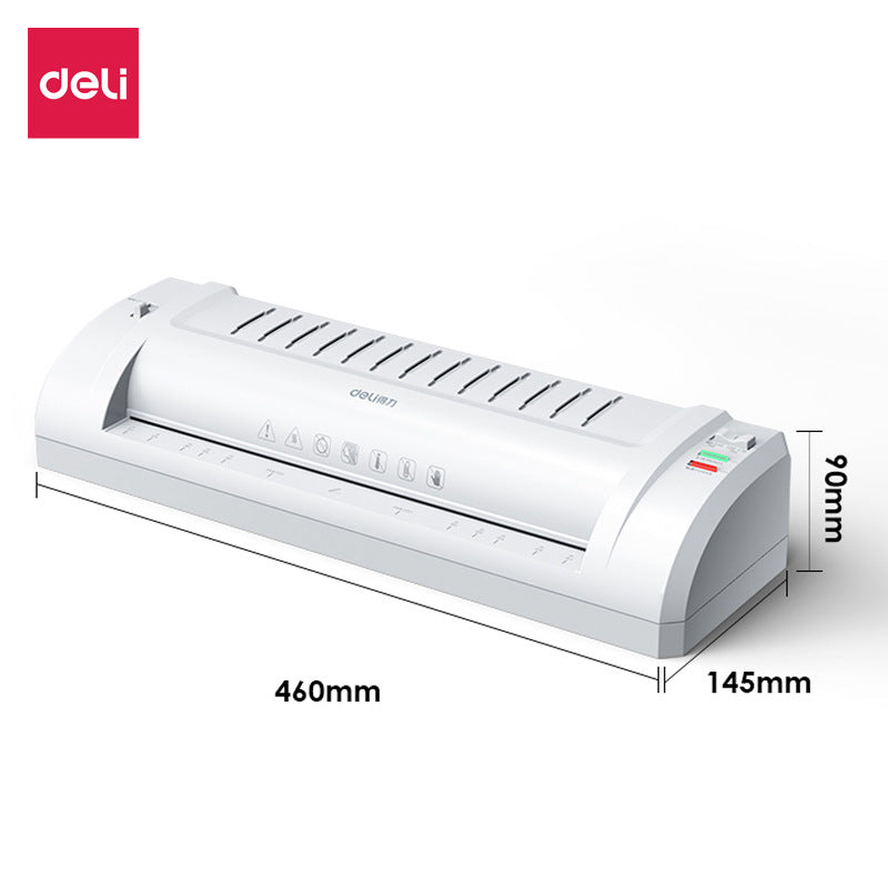 Deli 3894 photo plastic sealing machine A3/A4 plastic machine glue machine home office photo film machine joint guarantee