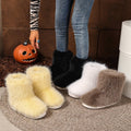 Export flat and warm short snow boots  winternew arrivalfashionplus size women's boots cotton shoes casual winter boots