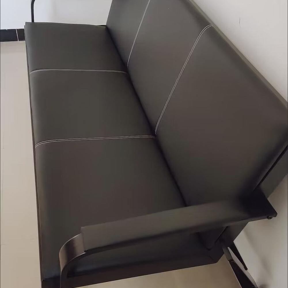 Business office sofa single three-person reception sofa coffee table combination suitcasemodern iron sofa