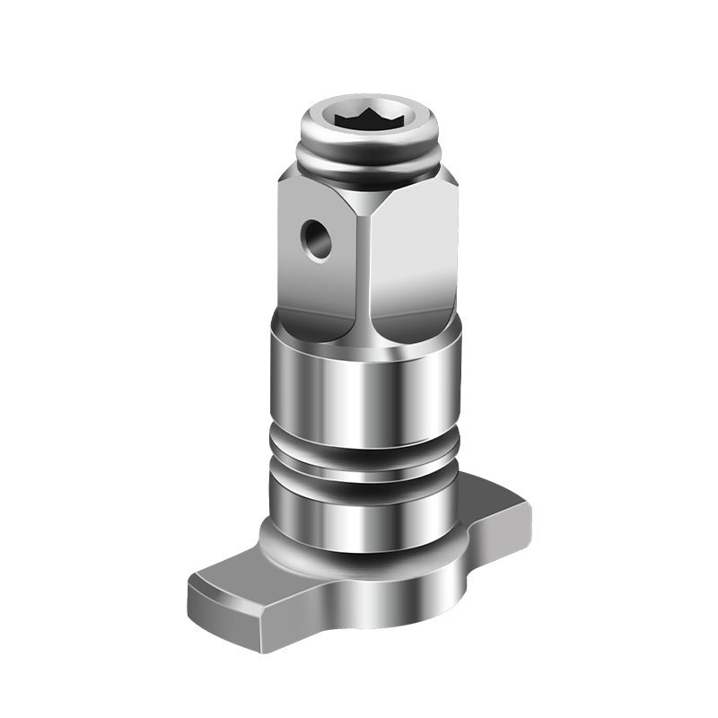 Electric wrench conversion head dual-purpose square shaft restoration bit drill bit multi-purpose adapter multi-functional accessories complete set