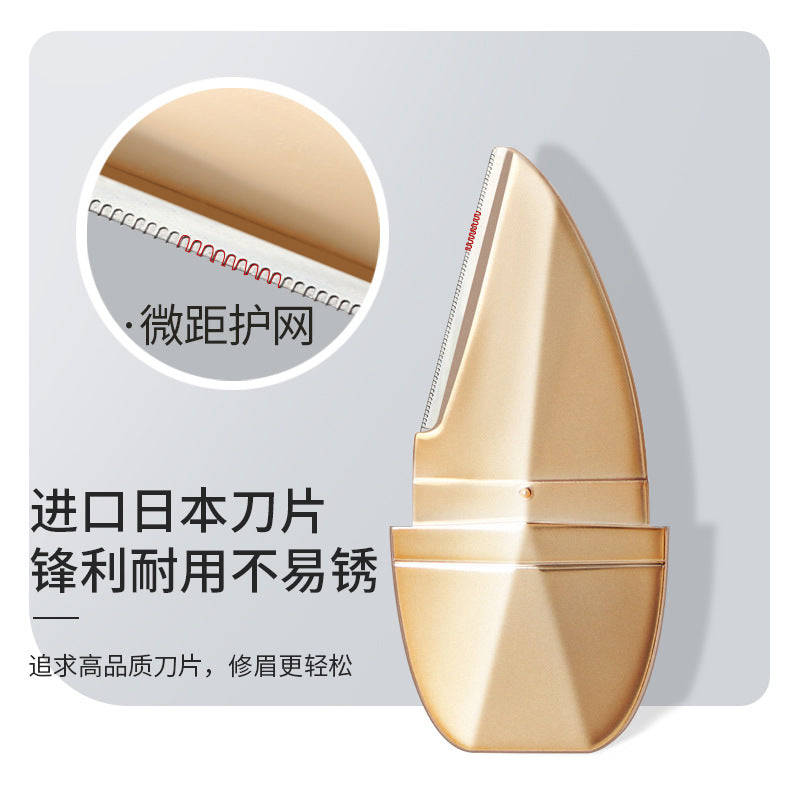 Xue belle eyebrow trimmer oem imported eyebrow trimmer oem eyebrow trimmer shaving eyebrow heart-shaped star diamond eyebrow trimmer