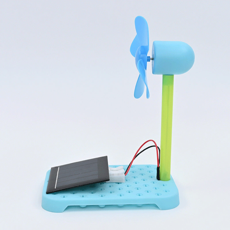 Solar fan, handmade DIY technology small production new energy material package scientific experiment set equipment recommendation