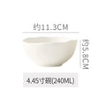 4.45inch bowl - blue and white dots