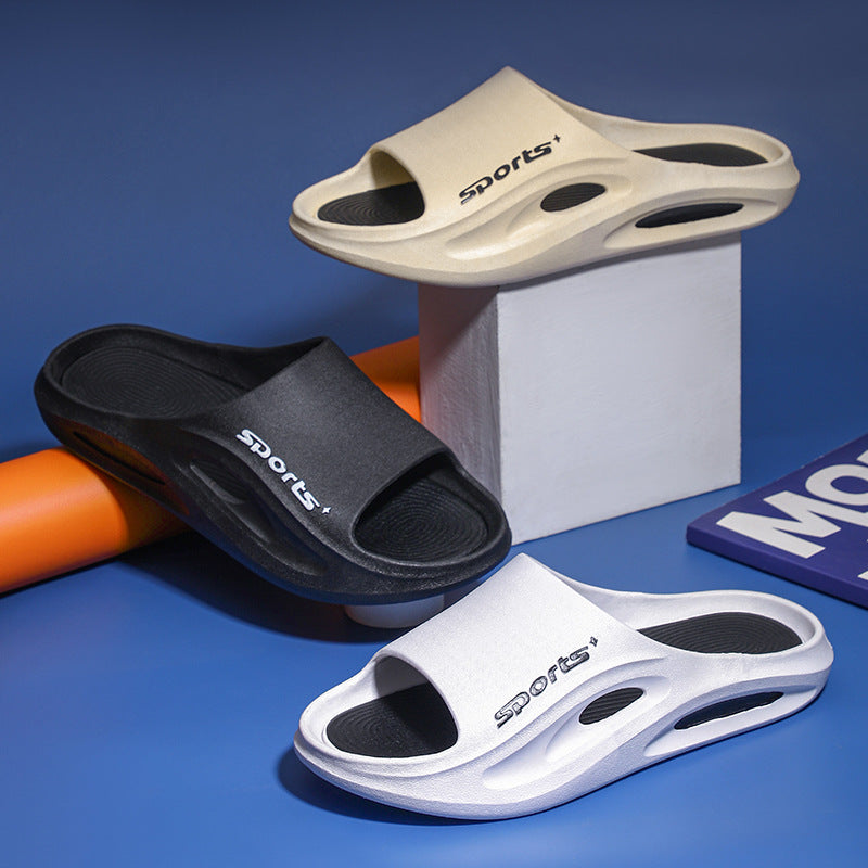 Trendy men's slippers - summer hot seller: outdoor casual, home indoor, non-slip beach sandals & slides for men