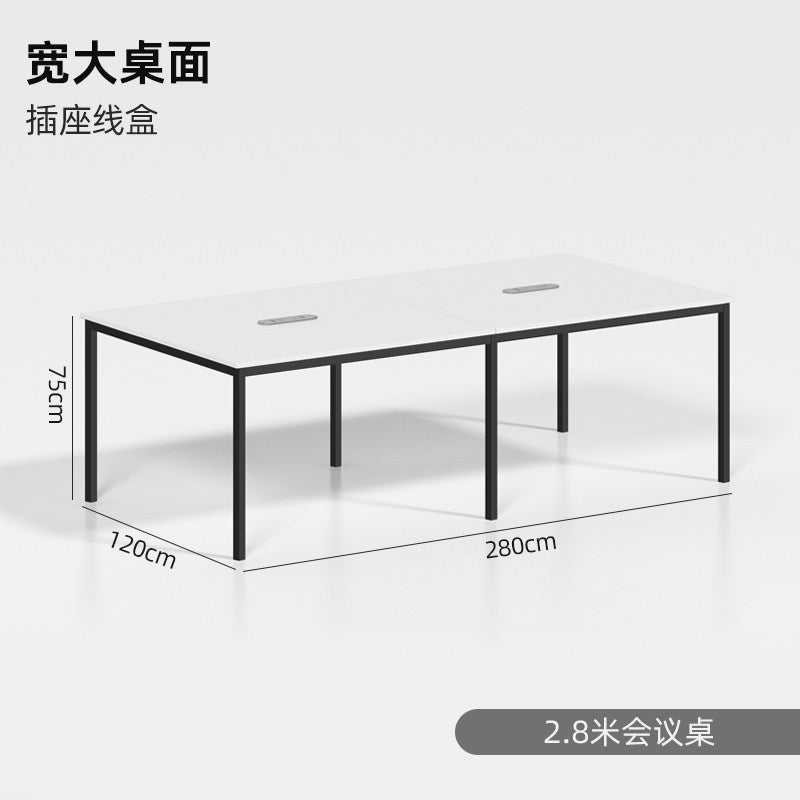 Saint li conference table and chair bench table meeting training table business casual modern reception negotiation table
