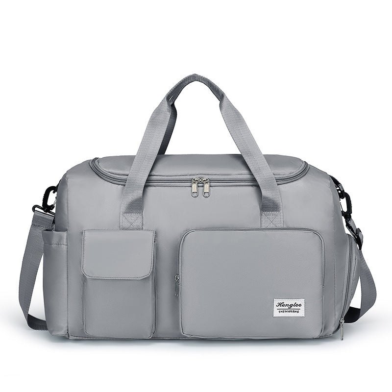 Portable travel bag Large capacity wet and dry separation Luggage storage bag Maternity bag with shoe compartment Sports fitness bag