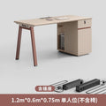 Saint li office desk and chair set - 4/6 seater minimalist modern office table with partition workstation computer desk