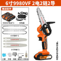 Chuangyi chainsaw 6inch 12inch for home handheld saw electric chain saw saw tree logging saw rechargeable lithium woodworking lithium electric saw