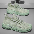 Men's mesh sneakers - 2026 new summer collection: breathable, lightweight, perforated mesh, casual, versatile, trendy athletic shoes