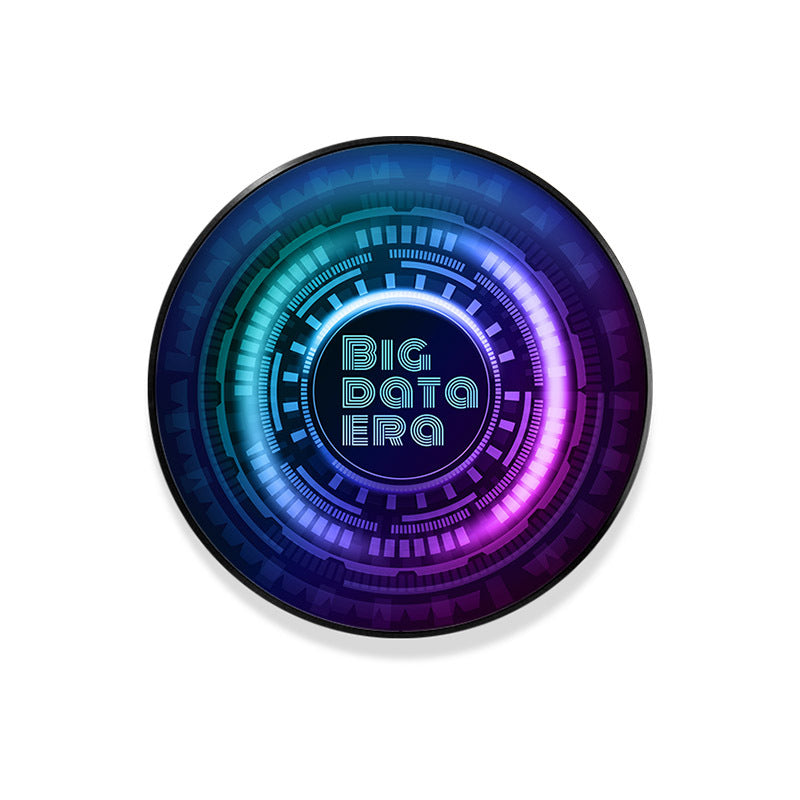 Bar Symphony Technology Decorative Painting Creative Future Wind KTV Box LED Luminous Hanging Painting E-sports Museum Light Painting