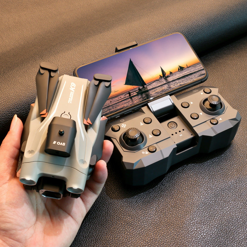 K9 drone with 360° obstacle avoidance, 8k aerial photography, dual camera, quadcopter, auto-return, foldable remote control aircraft z908