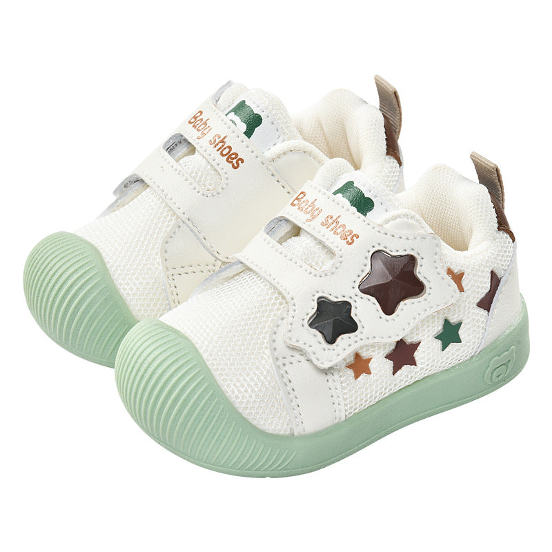 Toddler shoes for boys, spring and autumn, 0-1-2 years old, soft sole infant shoes, children's shoes, infant and toddler shoes for girls
