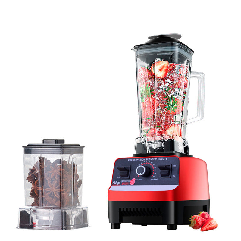 Multi-functional blender food processor - home kitchen grinding, baby food, soy milk maker, large capacity fruit and vegetable juicer - cross-border e-commerce