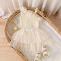 Kids clothing  cross-border new arrivalfashionspring & fallgirl apricot vest pants two-piece set children's clothing