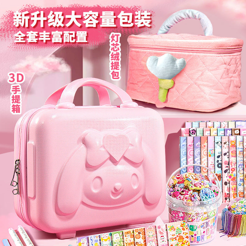 Diy guka suit kids stickers for girls cartoon accessories toys educational princess stickers gift play house