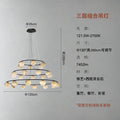 All-copper natural marble living room chandelier - minimalist bedroom, dining room, showroom designer light - light luxury - eu ce certified