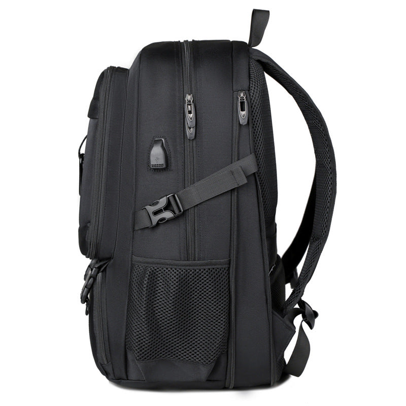 Cross-border backpack backpack men's large-capacity expansion with shoe compartment outdoor sports backpack short-trip backpack