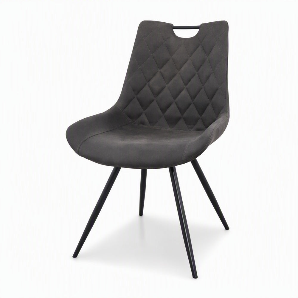 Creative cafe dining chair - modern minimalist home restaurant iron art chair with backrest, octagonal stool, light luxury style