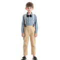 Wholesale from the source manufacturer: boys' outfits, new children's clothing, long-sleeved shirts, overalls, spring new arrivals