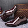 New arrival business formal leather shoes men's casual wedding groom british heightening summer breathable youth pointed toe men's shoes