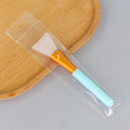 Silicone mask brush - perfect for applying masks, beauty brushes, soft silicone head for mud masks, spa tools, makeup brushes