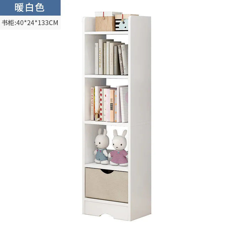 Children's study desk home desk bookshelf integrated elementary school student simple writing desk bedroom computer desk and chair set