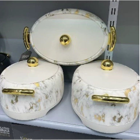 Food warmer containerexport2l-2.5l-3l3pcs egg-shaped high-legged insulated lunch box
