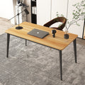 Office desk desktop computer desk light luxury study desk home bedroom study table student writing desk rectangular table