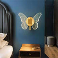Nordic wall lamp light luxury modern bedroom bedside wall lamp minimalist creative living room background wall decorative lighting fixture art