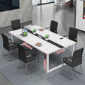 Conference table long table minimalist modern office desk and chair set conference room bench table workstation training station employee desk