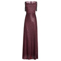 Aliexpress  autumn/winter  sequin tassel african plus size women's evening gown dress for banquets and special occasions