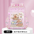 New arrival primary school student schoolbag for men and women all-in-one double-layer hard shell spine protection and burden reduction schoolbag