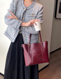 Large genuine leather women's bag 2025 new trendy fashion large capacity cowhide crossbody bag women's handbag tote shoulder bag
