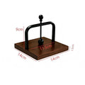 New arrivalthickened paper towel holder hotel restaurant creative square paper holder napkin holder bar vertical countertop paper holder